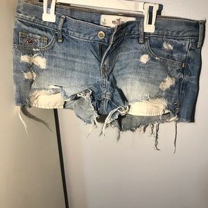 HOLLISTER jean short shorts
